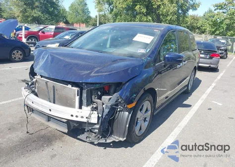 2019 Honda Odyssey Ex-L z USA, uszkodzony, nr VIN 5FNRL6H76KB136284